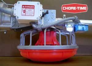 Chore-Time: luz de comedero