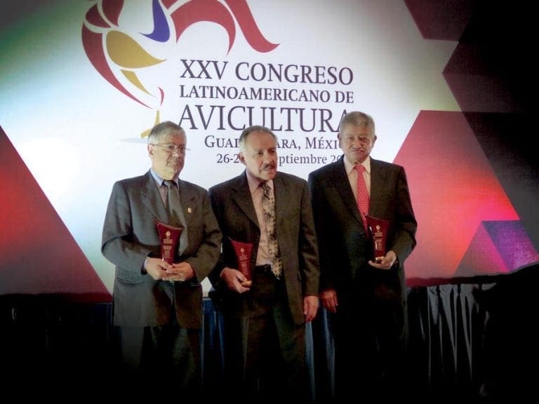 Los 3 nuevos miembros del Salón de la Fama de la Avicultura Latinoamericana 2017