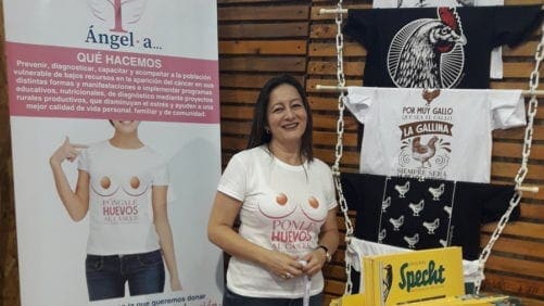Con huevos, fundación ‘1 Ángel a’ previene el cáncer