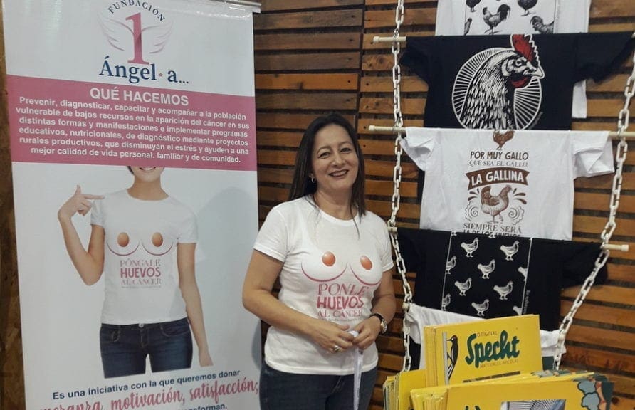 Con huevos, fundación ‘1 Ángel a’ previene el cáncer