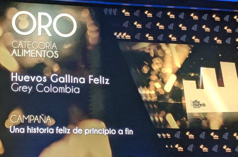 ‘Gallina Feliz’ gana premio de efectividad publicitaria