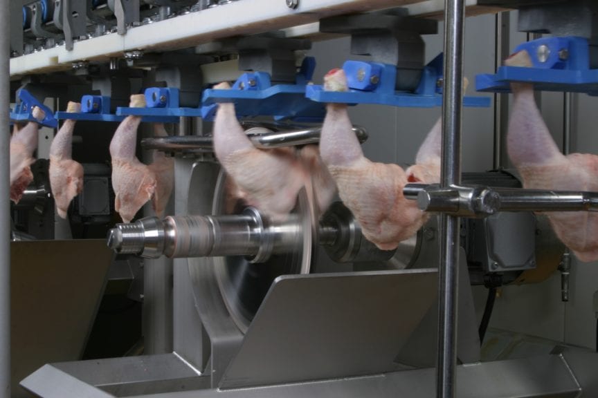 La entrada fácil al despiece automatizado de pollos de Marel