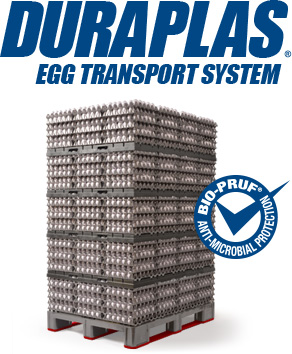 Southwest Agri-Plastics DURAPLAS sistema de transporte de huevos