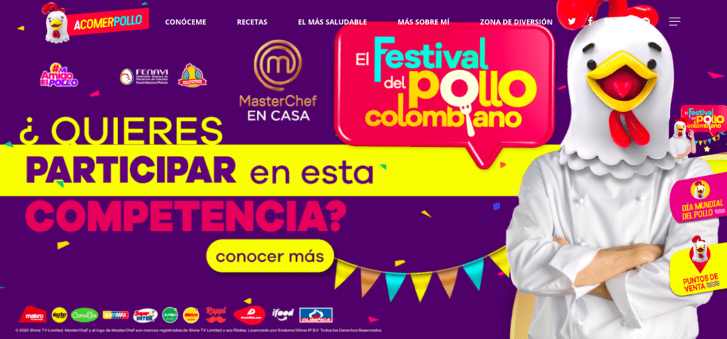 Festival del Pollo colombiano viene con dos concursos